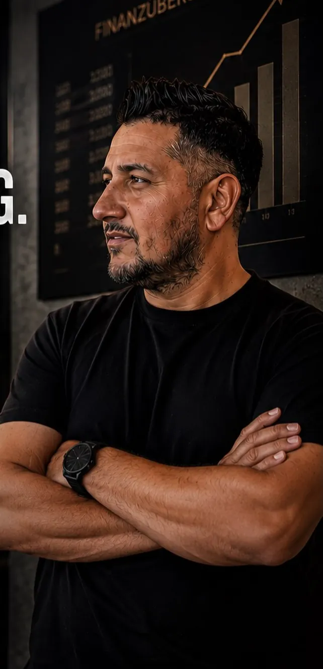 Ugur Cebeci mit verschränkten Armen