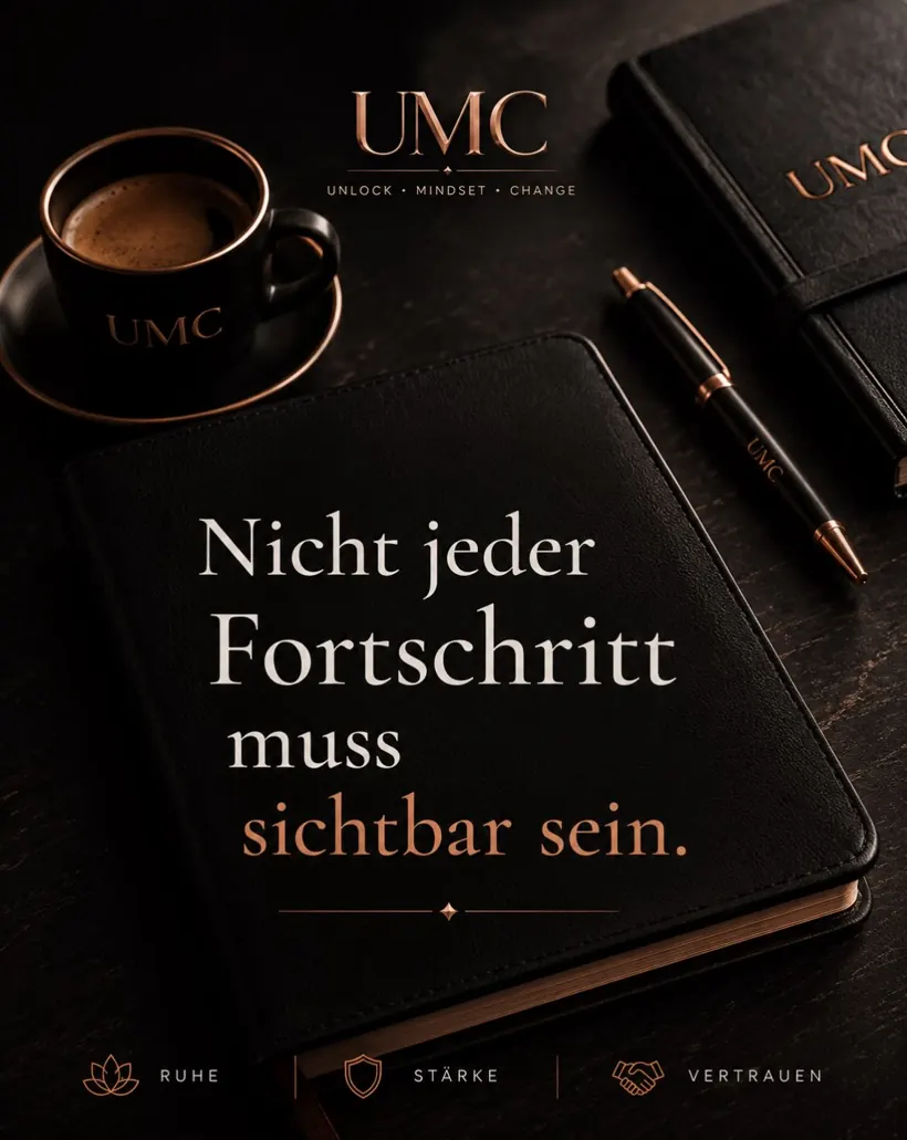 Nicht jeder Fortschritt muss sichtbar sein.